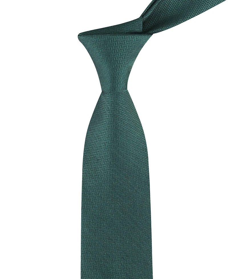 Tommy Hilfiger Men's Hazel Herringbone Solid Tie