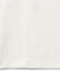 Lands' End Basketweave Cotton Matelasse Pillow Sham