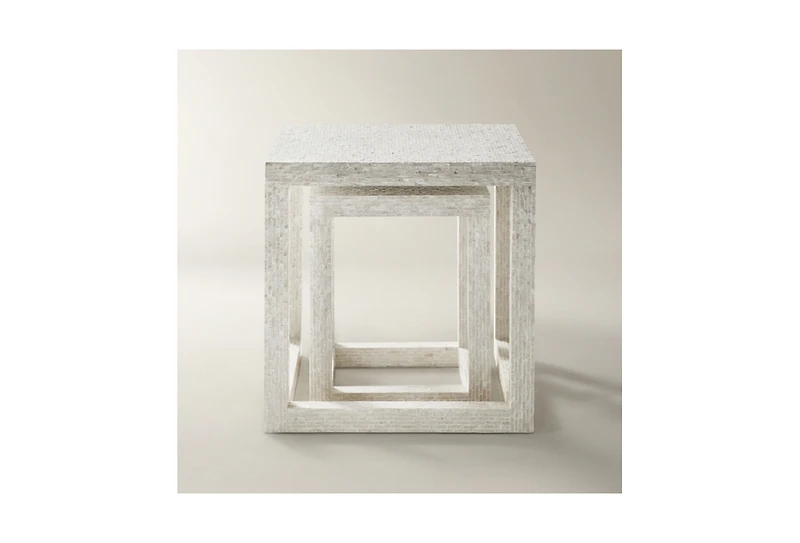 Z Gallerie Ivori Nesting Table