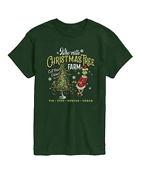 Airwaves Men's The Grinch Tree Graphic Short-Sleeve T-Shirt