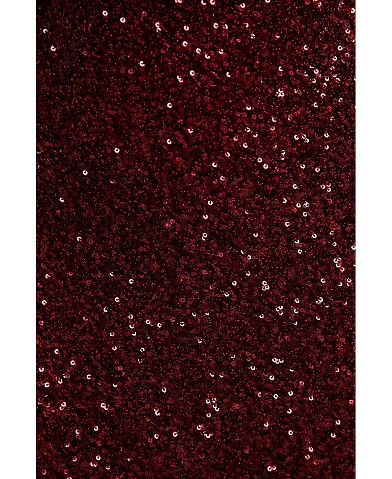 Karen Millen Women's One Shoulder Sequin Mini Dress