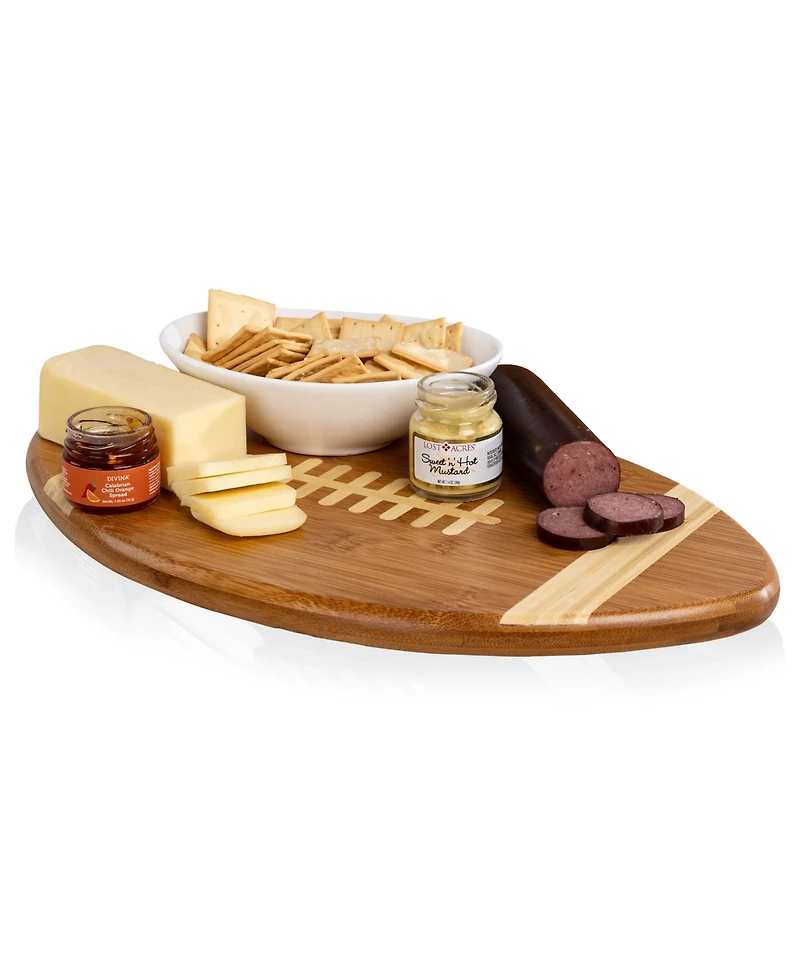 Toscana Touchdown Cutting Board with Gourmet Gift Pack, 5-Piece