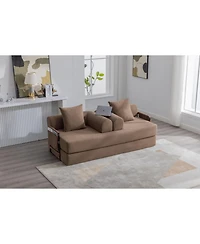 Streamdale Furniture Streamdale Foldable & Compressible Sofa with Metal Frame for Small Spaces
