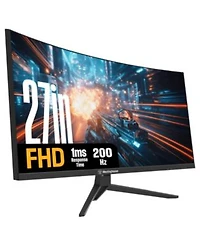 Westinghouse 27 X22 Curved Gaming Monitor 200hz 1080p 1500r Amd Freesync Built In Speakers Hdmi Dp