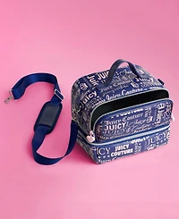 Juicy Couture Double Zip 9.4" Chill Lunch Cooler Tote Bag