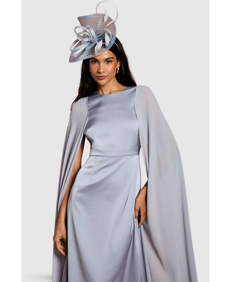 Coast Women's Sleeveless Cape Maxi Dress