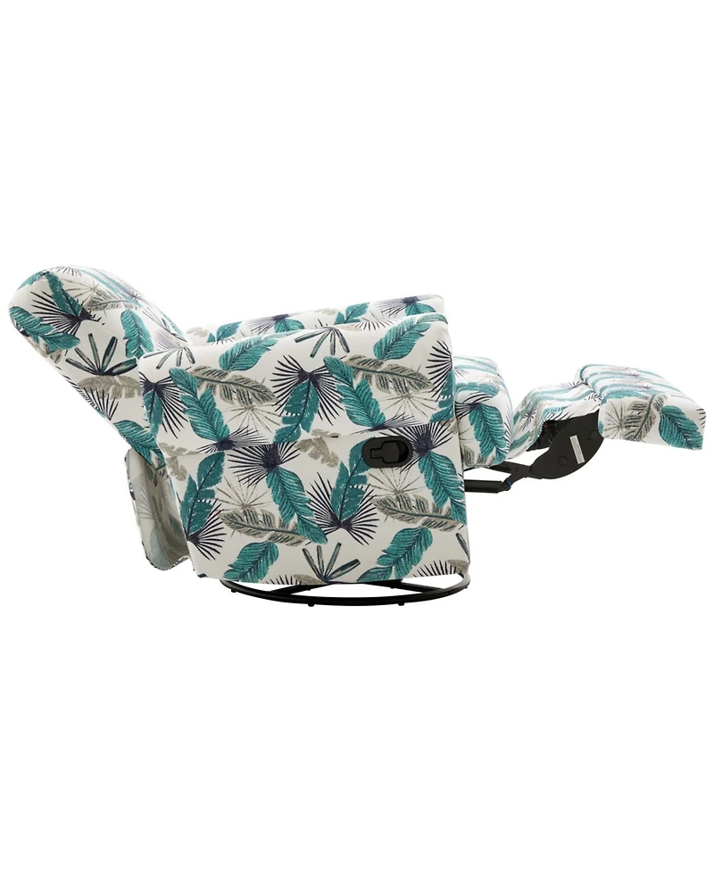 Streamdale Furniture Manual Recliner Sofa Swivel Rocker Chair with Adjustable Backrest