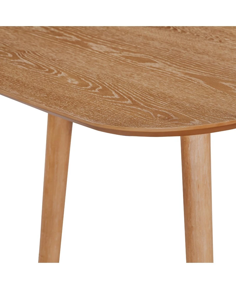 Streamdale Furniture Mid-Century Modern Dining Table with Tapered Legs