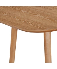 Streamdale Furniture Mid-Century Modern Dining Table with Tapered Legs