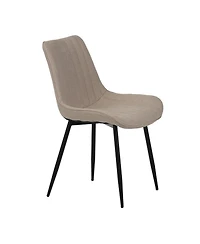 Streamdale Furniture Dining Chair Set, 4 Modern Chairs, Soft-Seated with Padded Backrests