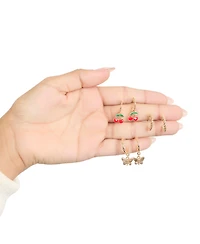 Jessica Simpson Hoop Earrings - Set of 6