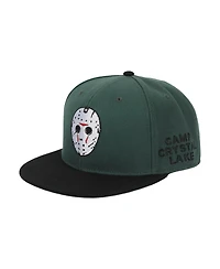 Friday the 13th Men's Jason Mask Traditional Snapback Cap