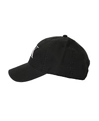 Hunter X Hunter Men's Embroidered Logo Black Unstructured Baseball Cap.