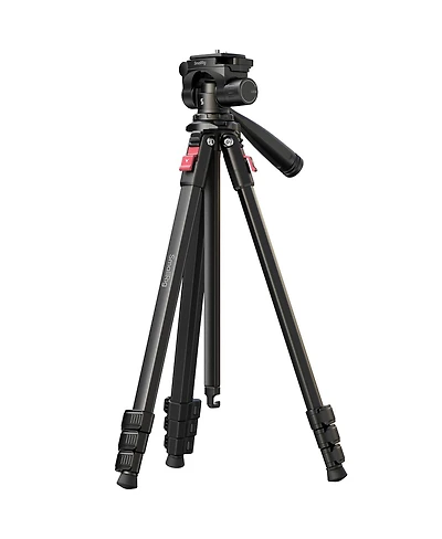 SmallRig 4-Section Aluminum Video Tripod with Fluid Head