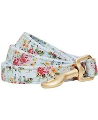 Dogs Cats Co. Blueberry Pet Spring Floral Dog Leash