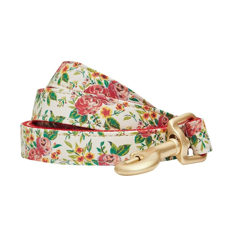 Dogs & Cats Co. Blueberry Pet Spring Floral Dog Leash