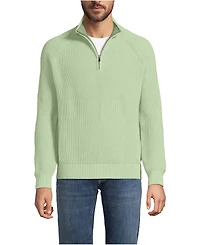 Lands' End Men's Drifter Quarter Zip Sweater
