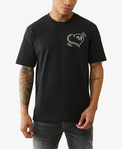 True Religion Men's Short-Sleeve Crewneck T-Shirt