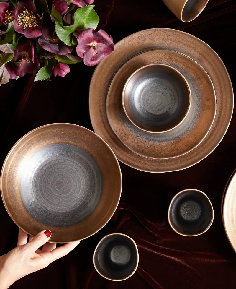 Lemieux Et Cie Akita 4-Pc. Dinner Plates, Service for 4