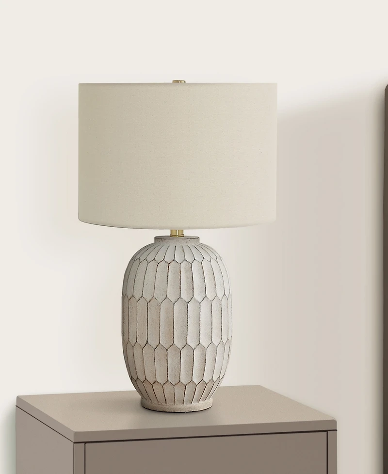 Monarch Specialties Lighting 24" Plastic Table Lamp