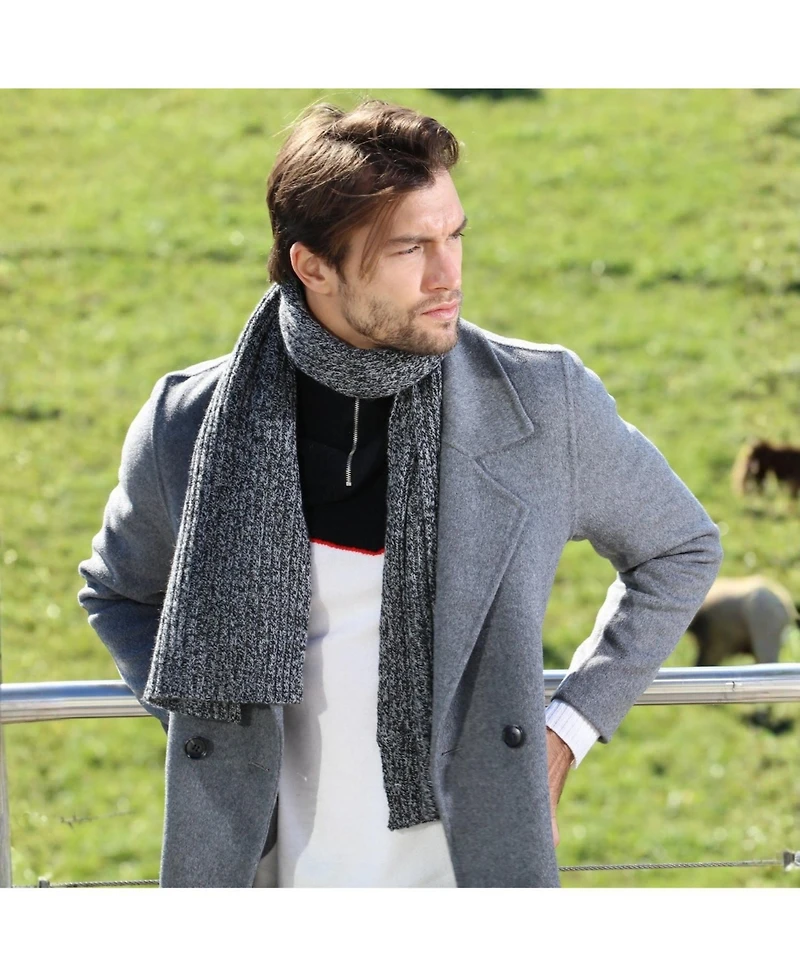 Bellemere New York Men's Half-Zipped Cashmere Blend Sweater