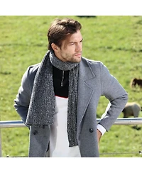 Bellemere New York Men's Half-Zipped Cashmere Blend Sweater