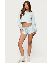 Edikted Women's Margret Striped Long Sleeve Top