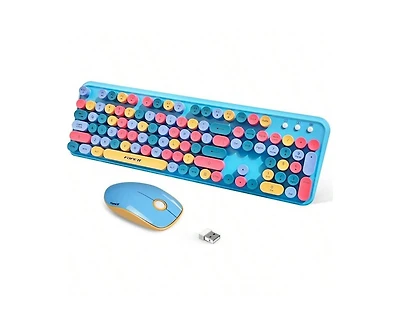 risokeys 2.4GHz Wireless Keyboard And Mouse Set - Full