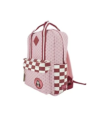 Demon Slayer Logo Cotton Canvas Women's Pink Mini Backpack