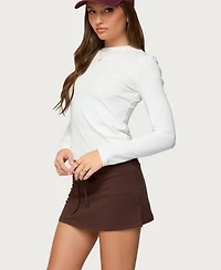 Edikted Women's Kiyan Long Sleeve T Shirt