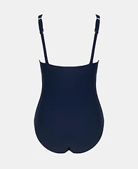 Cupshe Women's Tummy Control Wrapped One Piece Swimsuit