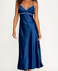 Katia Rae Juniors' V-Neck Pull-On Midi Dress