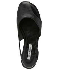 Steve Madden Women's Zest Slingback Chopout Toe-Holster Flats