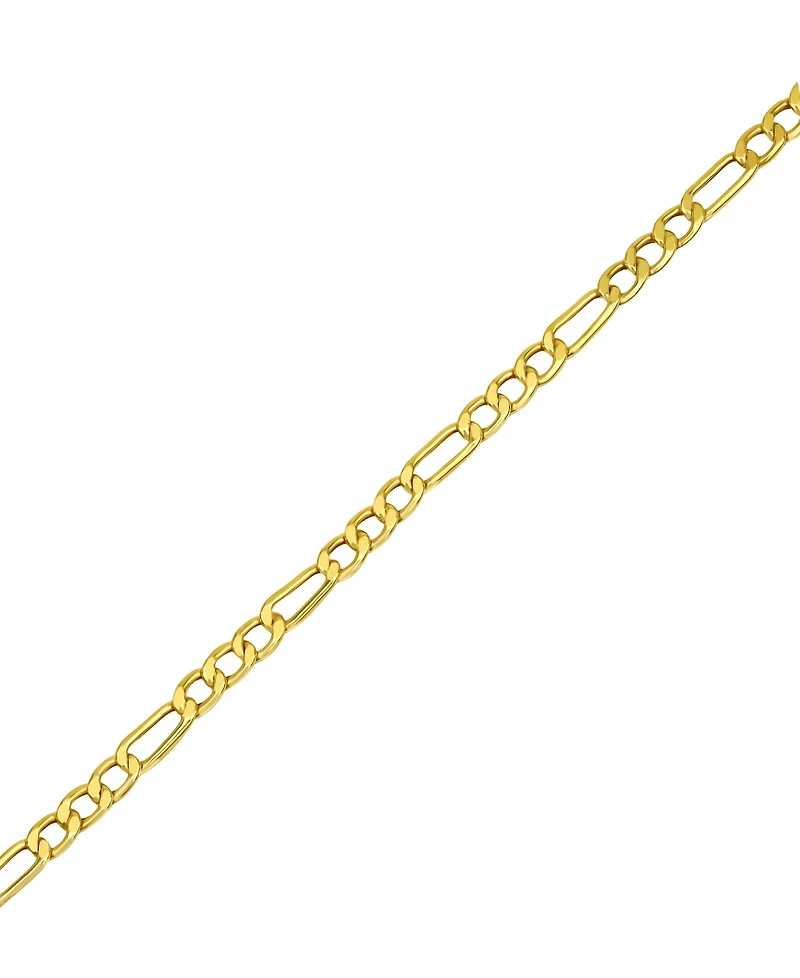 Macy's Figaro Link Bracelet in 18k Yellow Gold