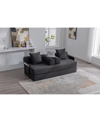 Streamdale Furniture Streamdale Foldable & Compressible Sofa with Metal Frame for Small Spaces