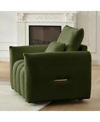 Streamdale Furniture Streamdale Teddy Couch: Round, Full, Adjustable, Space-Saving Sofa Bed