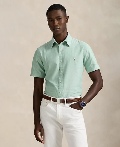 Polo Ralph Lauren Men's Classic-Fit Short-Sleeve Oxford Shirt