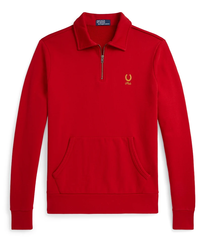 Polo Ralph Lauren Men's Long-Sleeve Collared Sweatshirt