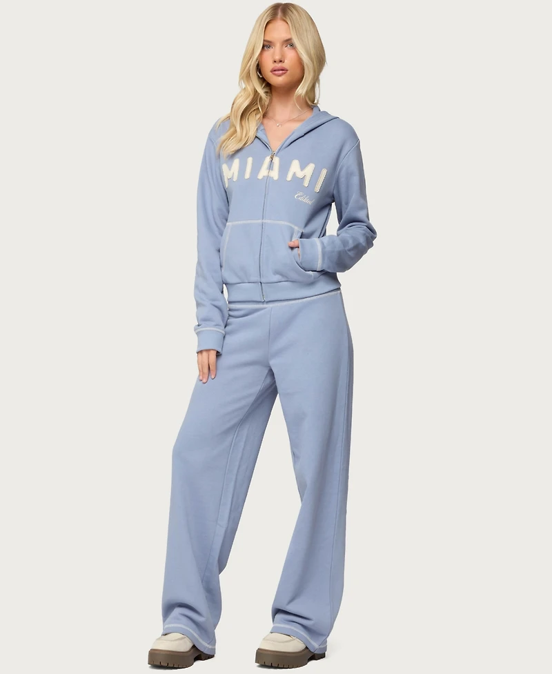Edikted Women's Miami Babe Sweatpants