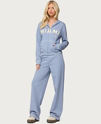 Edikted Women's Miami Babe Sweatpants