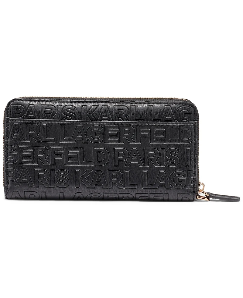 Karl Lagerfeld Paris Meribel Top Zip Wallet