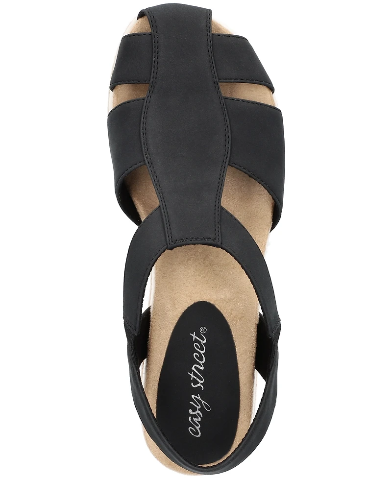 Easy Street Freeport Wedge Sandals