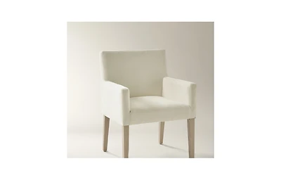 Z Gallerie Stria Arm Chair-Set of 2
