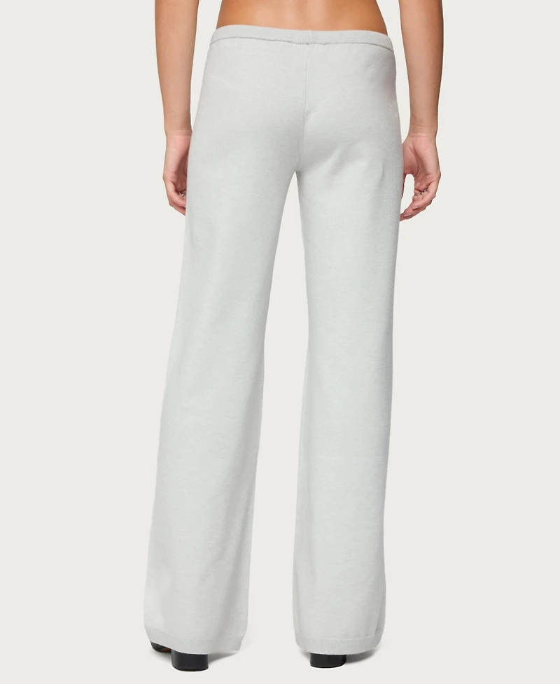 Edikted Women's Embryn Knit Pants