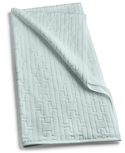 Hotel Collection Sculpted Chain-Link Bath Towel, 30" x 56", Exclusively at Macy's