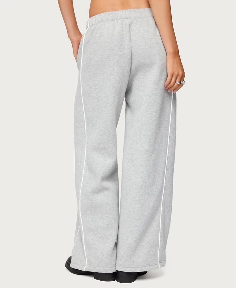 Edikted Womens Petite Autumn Sweatpants