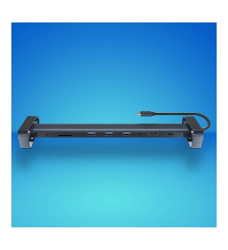 3p Experts 10-in-1 Usb C Hub New Type-c Expansion Adapter