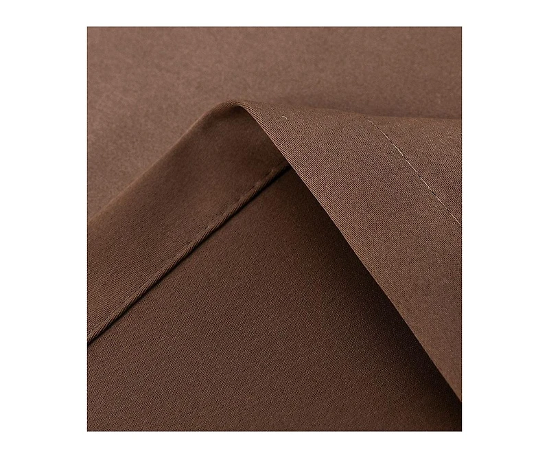 Kate Aurora 100% Thermal Blackout Bath & Kitchen Window Curtains - 50 in. W x 45 L, Teal