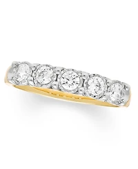 Macy's Diamond Band Ring (1/2 ct. t.w.) in 14k Yellow Gold
