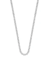 Macy's Diamond (3 ct. t.w.) Necklace in Sterling Silver
